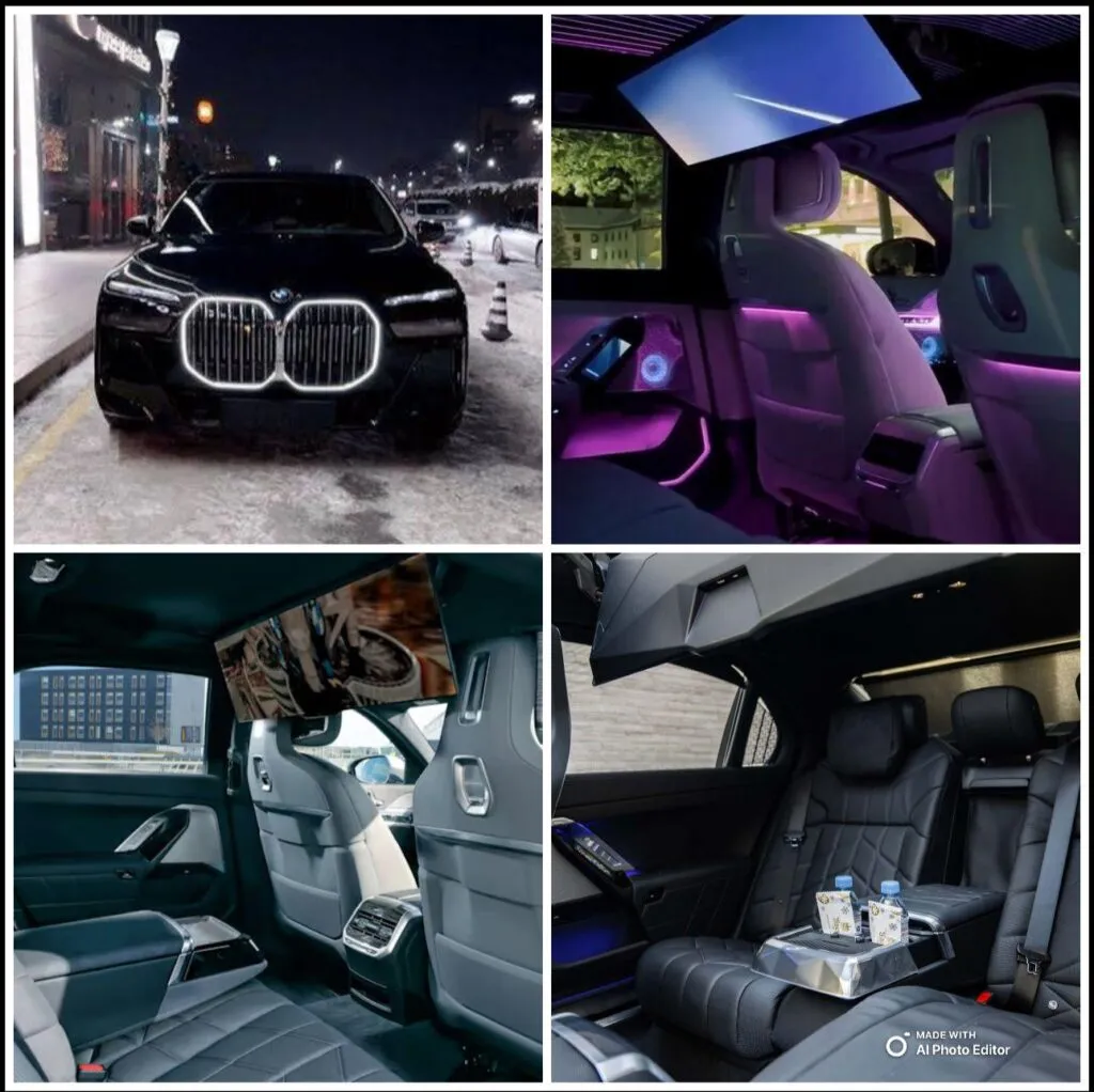 BMW i7 Sedan rental